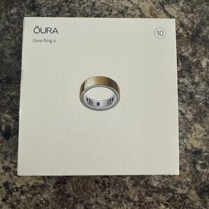 Oura Ring 4 Gold size 10